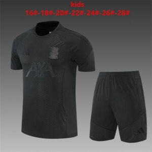 Ensemble Maillot Enfant Liverpool 2026/2027 - Tout Noir