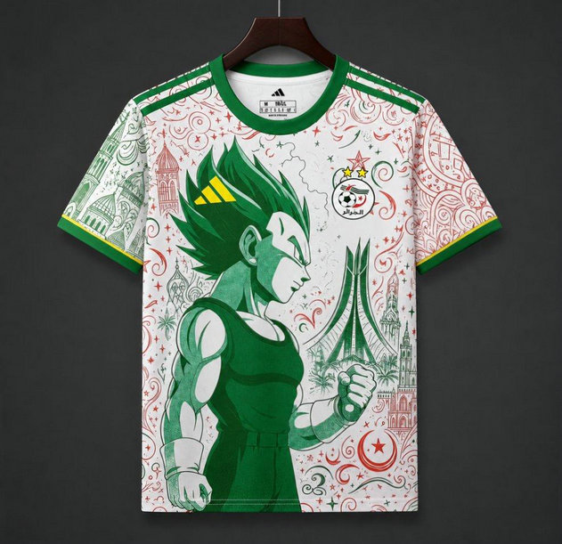Maillot de foot Algérie 2026/2027 - Dragon Ball