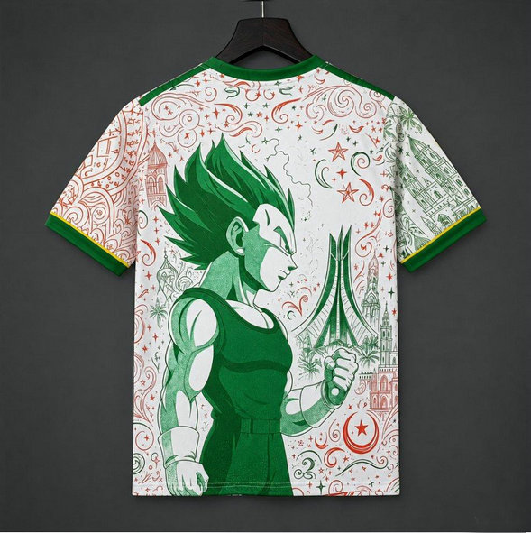 Maillot de foot Algérie 2026/2027 - Dragon Ball