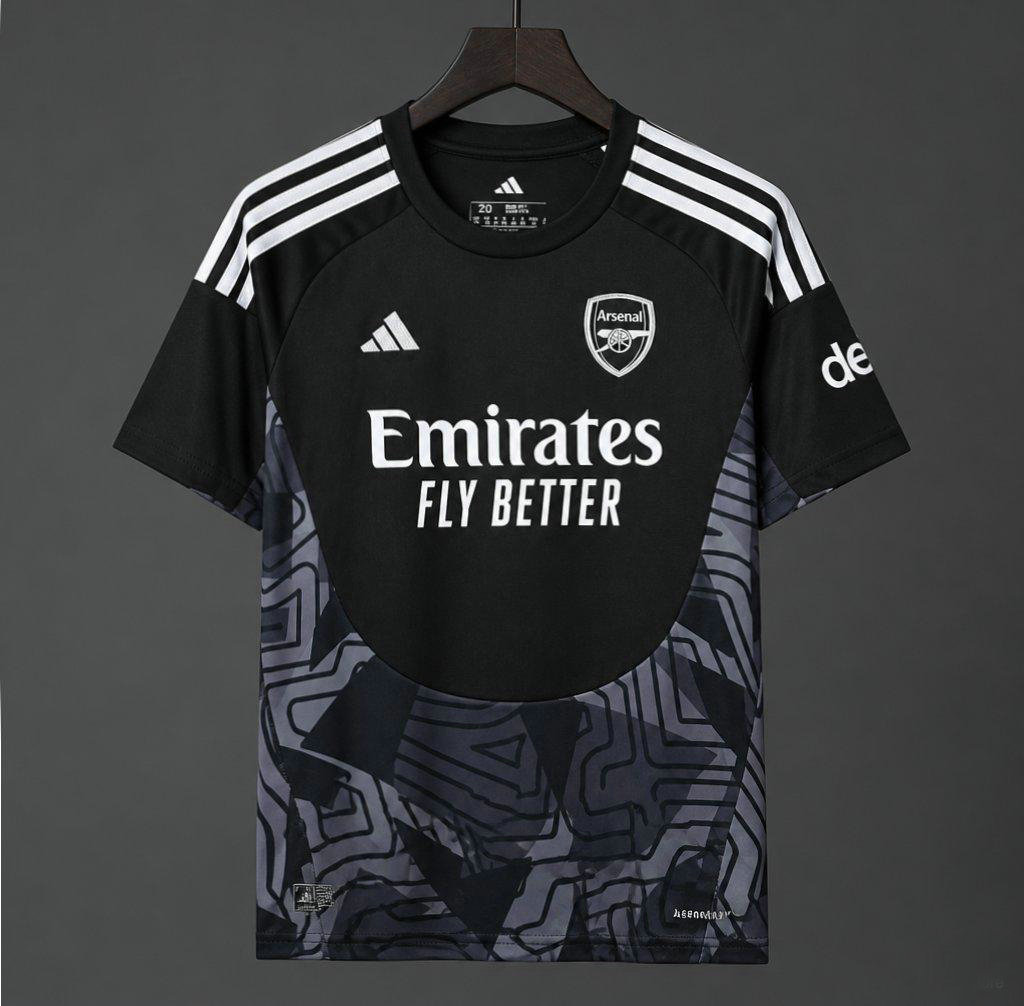 Maillot de foot Arsenal 2026/2027 - Noir Gris
