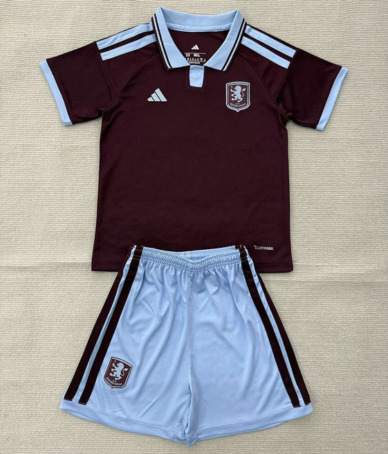 Ensemble Maillot Enfant Aston Villa 2026/2027 - Domicile