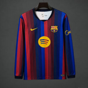 Maillot de foot Barcelone 2026/2027 - Domicile Manches Longues