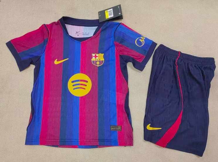 Ensemble Maillot Enfant Barcelone 2026/2027 - Domicile