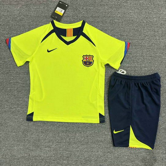 Ensemble Maillot Enfant Barcelone 2005/2006 - Exterieur