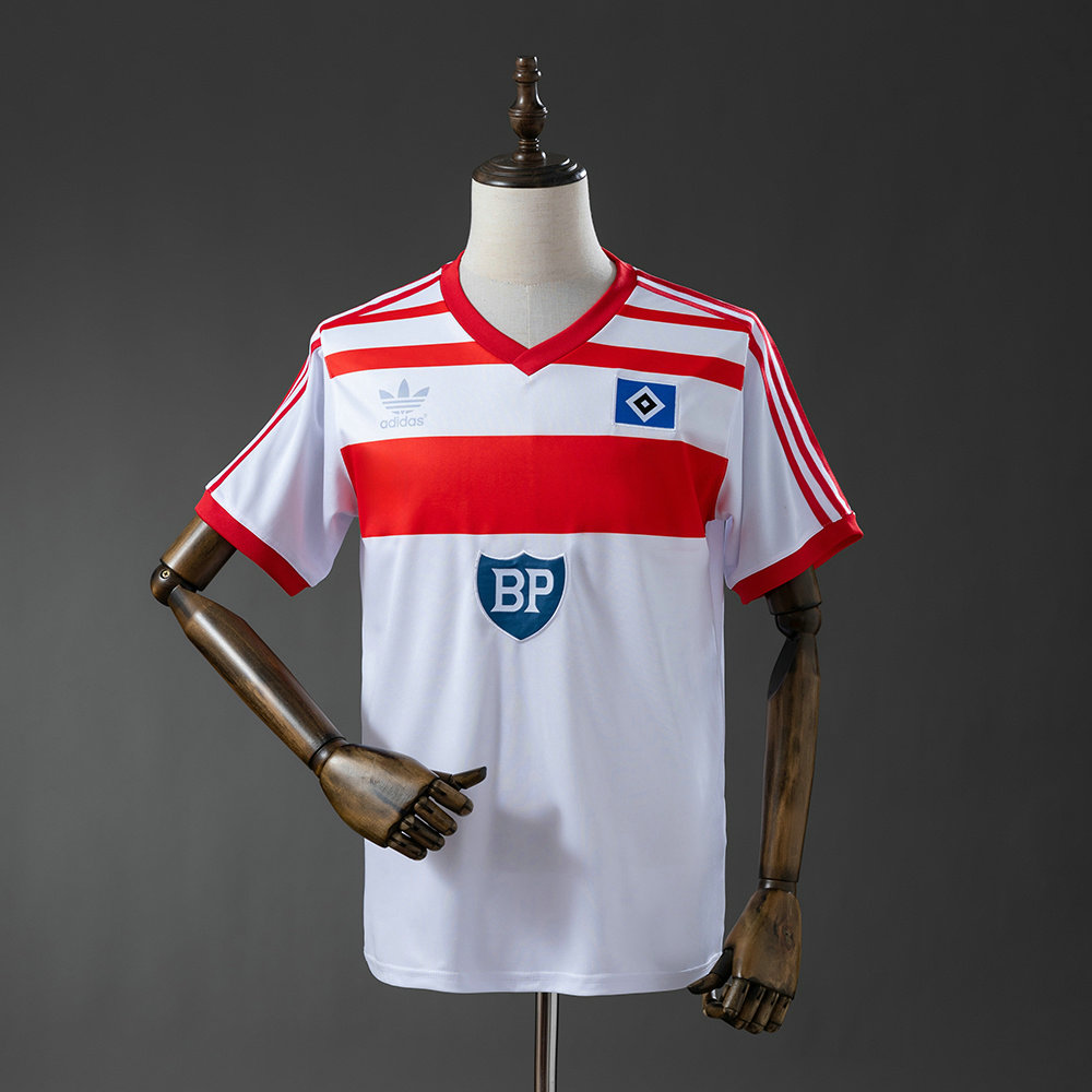 Maillot-Hamburger-SV-Vintage-1982-1983-domicile-Blanc-1.jpg Maillot de foot Hamburger SV 1982/1983 - Domicile Blanc