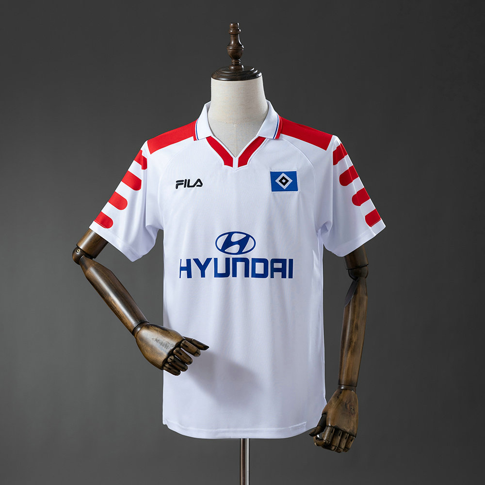 Maillot de foot Hamburger SV 1998/1999 - Domicile Blanc