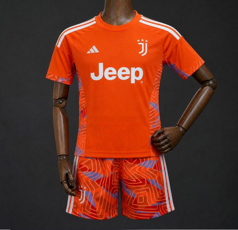 Ensemble Maillot Enfant Juventus 2026/2027 - Gardien De But Orange