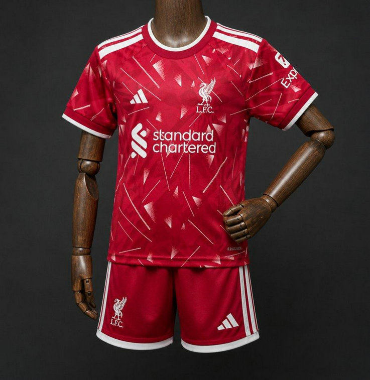 Ensemble Maillot Enfant Liverpool 2026/2027 - Domicile