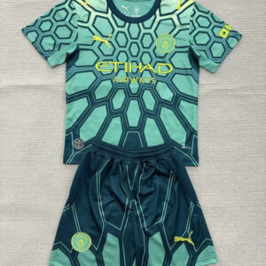 Ensemble Maillot Enfant Manchester City 2026/2027 - Vert