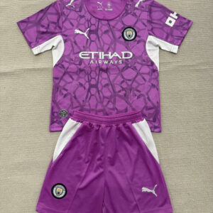 Ensemble Maillot Enfant Manchester City 2026/2027 - Violet