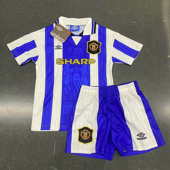 Ensemble Maillot Enfant Manchester United 1994/1996 - Third