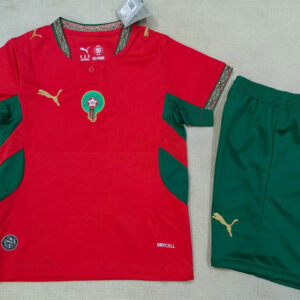 Ensemble Maillot Enfant Maroc 2026 - Domicile