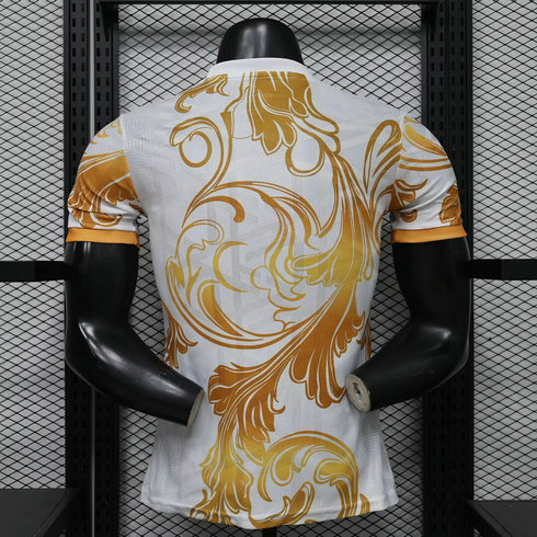 Maillot de foot Match Argentine Blanc et or 2026/2027