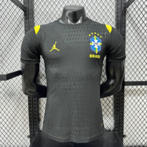 Maillot de foot Match Brésil Jordan Noir 2026/2027