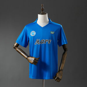Maillot de foot Naples 1989/1990 - Domicile Bleu Vintage