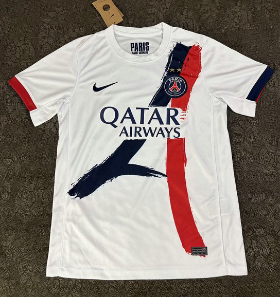 Maillot de foot PSG 2025/2026 - Blanc Flocage Champions Of Europe – 26