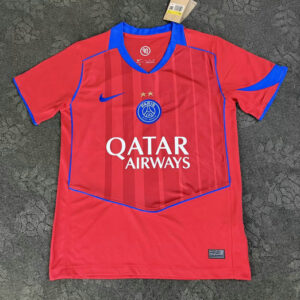 Maillot de foot PSG 2025/2026 - Third Rouge Avec 2 Étoiles