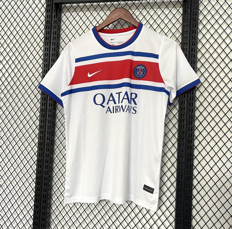 Maillot-PSG-2026-2027-entrainement-Blanc-A.jpg Maillot de foot PSG 2026/2027 - Entraînement Blanc