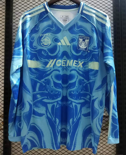 Maillot-Tigres-UANL-2025-2026-exterieur-Manches-longues-1.jpg Maillot de foot Tigres UANL 2025/2026 - Exterieur Manches Longues