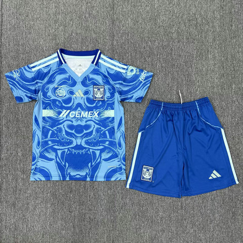 Ensemble Maillot Enfant Tigres UANL 2025/2026 - Exterieur