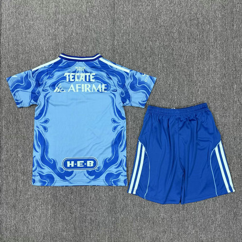 Ensemble Maillot Enfant Tigres UANL 2025/2026 - Exterieur