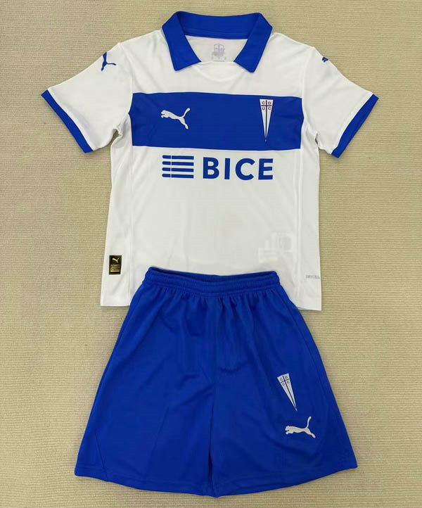 Ensemble Maillot Enfant Universidad Catolica 2025/2026 - Domicile Blanc