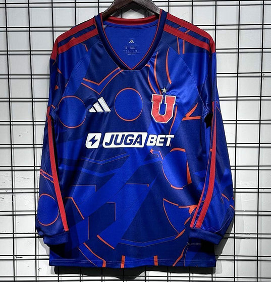 Maillot-Universidad-de-Chile-2026-2027-domicile-manches-longues-1.jpg Maillot de foot Universidad de Chile 2026/2027 - Domicile Manches Longues
