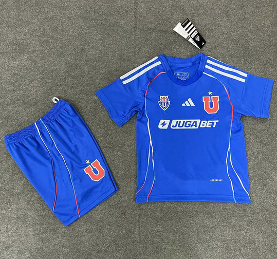 Ensemble Maillot Enfant Universidad de Chile 2025/2026 - Domicile