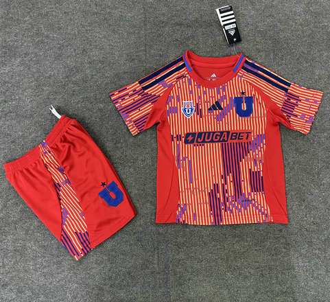 Ensemble Maillot Enfant Universidad de Chile 2025/2026 - Orange