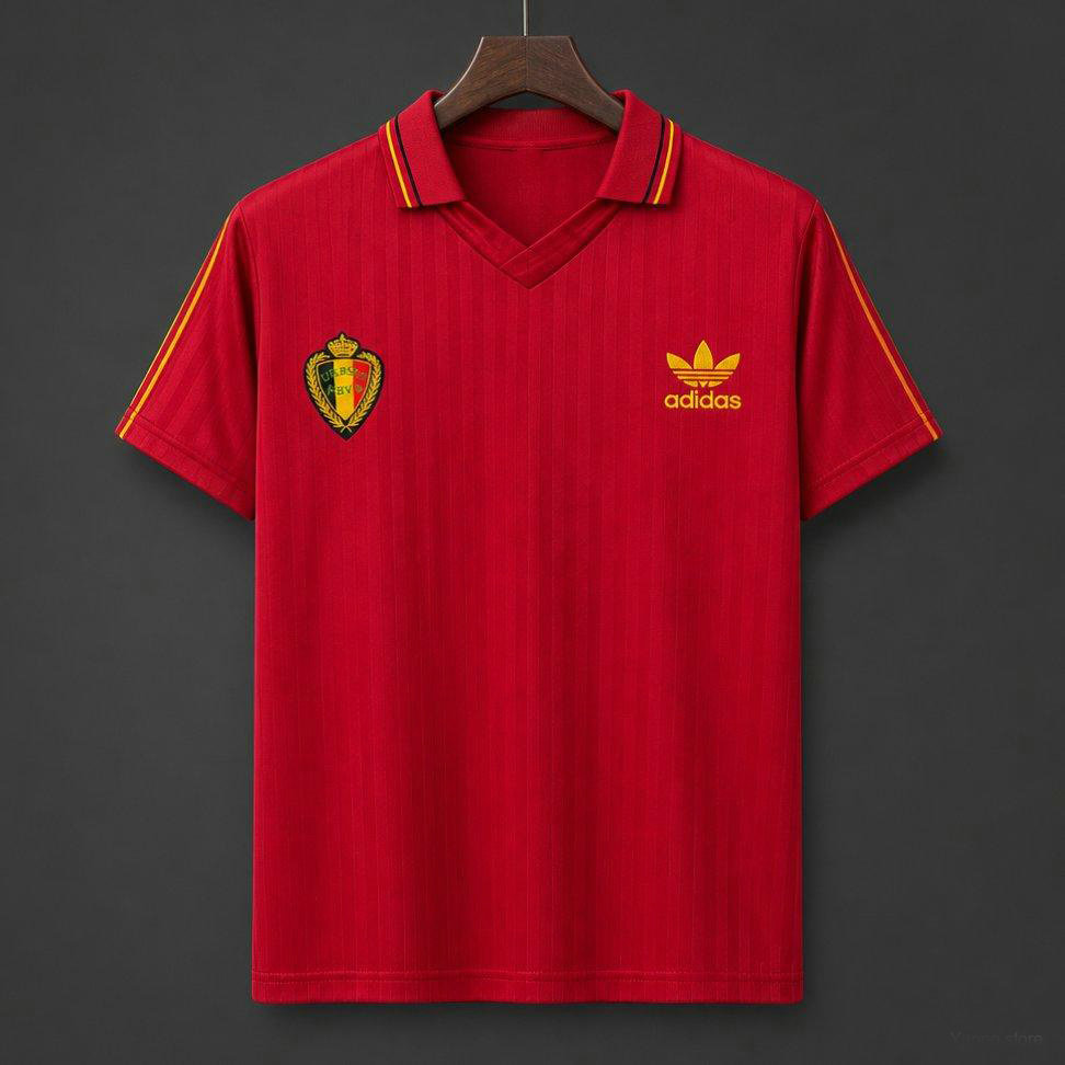 Maillot-de-foot-Belgique-Vintage-1990-domicile-1.jpg Maillot de foot Belgique 1990 - Domicile