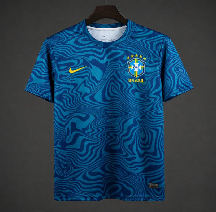 Maillot de foot Brésil 2026/2027 - Entraînement Bleu Foncé