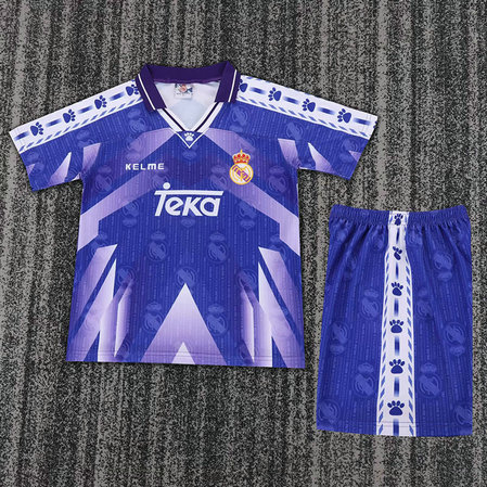 Ensemble Maillot Enfant vintage Real Madrid 1996/1997 - Exterieur
