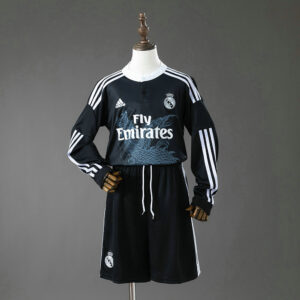 Ensemble Maillot Enfant vintage Real Madrid 2014/2015 - Third Manches Longues