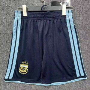 Short de foot Argentine 2026 - Bleu Roi