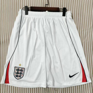 Short de foot Angleterre 2026 - Blanc
