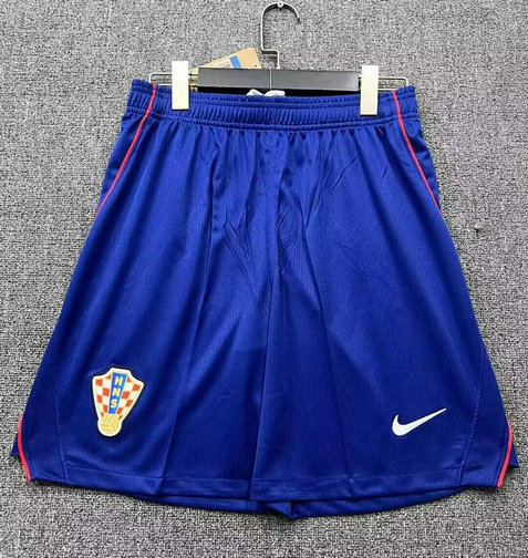 Short de foot Croatie 2026/27 - Bleu