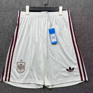 Short de foot Espagne 2026 - Blanc
