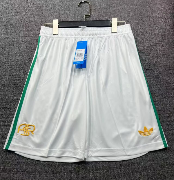 Short de foot Rome 2025/26 - Blanc