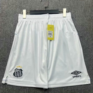 Short de foot Santos 2025/26 - Blanc