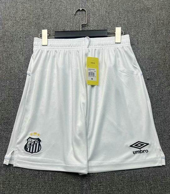 Short de foot Santos 2025/26 - Blanc