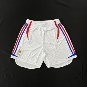 Short de foot vintage France 2006 - Blanc